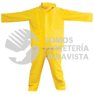 137525 IMPERMEABLE CON INTERIOR DE POLIESTER CH, 2 PIEZAS SURTEK