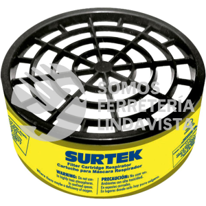 137357 CARTUCHO PARA RESPIRADOR CON PROTECCION PARA GASES ACIDOS SURTEK