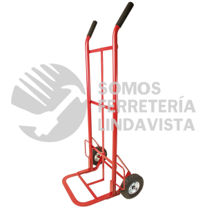 DBS400R DIABLO BODEGUERO CAPACIDAD 400 KG ROJO CON LLANTA SOLIDA SURTEK