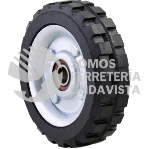 RD8D RUEDA SOLIDA PARA DIABLO CON BALERO DOBLE 8" SURTEK