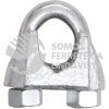 PER3 PERRO DE HIERRO MALEABLE PARA CABLE DE ACERO 1/4" SURTEK
