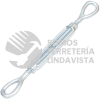 TEN36AA TENSOR DE ACERO FORJADO ARGOLLA - ARGOLLA 1/2" X 6" SURTEK