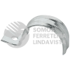 136810 ABRAZADERA PARA TUBO TIPO UÑA 1/2", 10 PIEZAS SURTEK