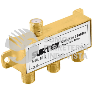 153207 DIVISOR COAXIAL , 1 ENTRADA 3 SALIDAS SURTEK