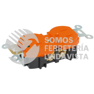 136415 CONTACTO DOBLE ATERRIZADO AISLADO, LINEA ESTANDAR SURTEK
