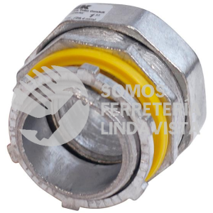 136834 CONECTOR RECTO PARA TUBO LIQUID TIGHT 1/2" SURTEK