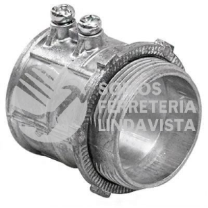 CCL-112 CONECTOR PARA TUBO CONDUIT DE PARED DELGADA 38MM 1-1/2" ANCLO