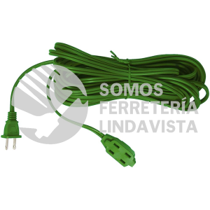 136152 EXTENSION ELECTRICA DOMESTICA COLOR VERDE, 8 M SURTEK