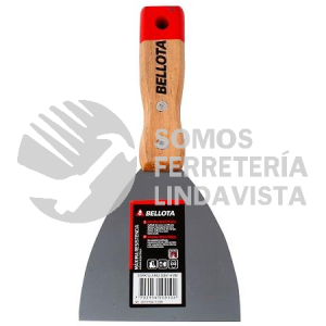 55890-4 ESPATULA FLEXIBLE MANGO DE MADERA BELLOTA