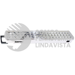 136108 LAMPARA DE LED RECARGABLE, PARA EMERGENCIA 300 LM SURTEK