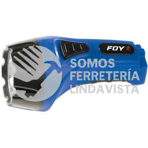 144099 LINTERNA RECARGABLE DE PLASTICO 4 LED ERGONOMICA FOY