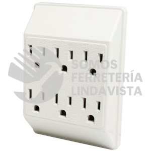 136076 MULTICONTACTO ATERRIZADO 6 ENTRADAS SURTEK