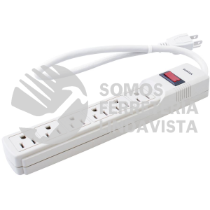 136220 SUPRESOR DE PICOS 6 ENTRADAS CABLE 270 J DE 45 CM SURTEK
