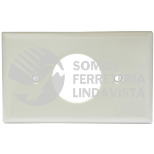 136601 PLACA SENCILLA PLASTICA , LINEA ESTANDAR SURTEK