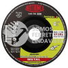 335 DISCO CON CENTRO DEPRIMIDO PARA CORTE DE METAL IMPERIAL TIPO 42 GRANO 24 (4-1/2"X1/8"X7/8") AUSTROMEX