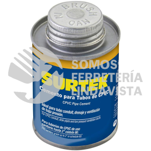 121135 CEMENTO PARA TUBO CPVC, 236 ML SURTEK