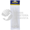 114204 CINCHOS PLASTICOS 150 X 3.6 MM, TENSION 18 KG DE 50 PIEZAS COLOR NATURAL SURTEK