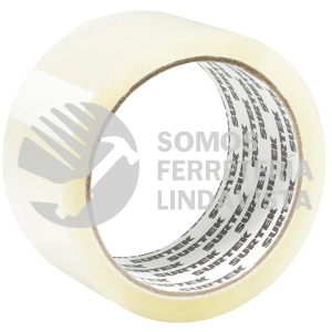 138020 CINTA TRANSPARENTE HOT MELT PARA EMPACAR 2" X 40 M SURTEK