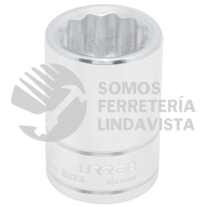 5530 DADO CUADRO DE 3/4", 12 PUNTAS, EN PULGADAS, 15/16" URREA