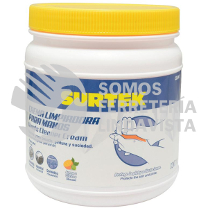 CLIM1 CREMA DESENGRASANTE LIMPIADORA DE MANOS 1 LT SURTEK