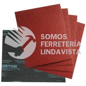 LER80 LIJA ROJA PARA ESMERIL, GRANO 80 SURTEK