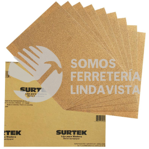 LMC50 LIJA PARA MADERA PAPEL CABINET GRANO 50 SURTEK