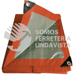LEM4X5R LONA DE POLIETILENO COLOR ROJO 4 X 5 M FOY