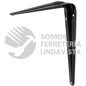 137796 MENSULA COLOR NEGRO 4 X 5" SURTEK