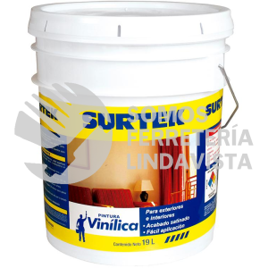SP20476 CUBETA DE PINTURA VINILICA 19 LT COLOR VERDE PISTACHE SURTEK