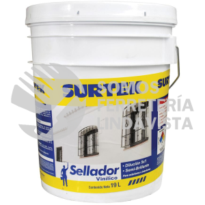 SV200 SELLADOR VINILICO 19 LT COLOR BLANCO SURTEK