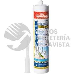 113450 SILICON COLOR TRANSPARENTE, 280 GR SURTEK