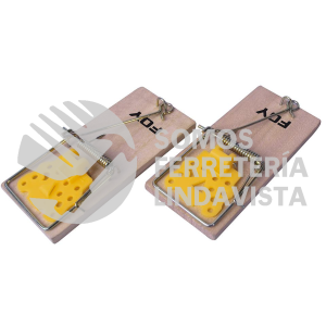 144460 TRAMPA ADHESIVA PARA ROEDOR CHICO, 2 PIEZAS FOY