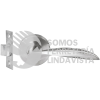 CPF3-10S-US32D MANIJA TUBULAR MESSINA FUNCION DE PASO, ACERO INOXIDABLE, EN CAJA PROFORZA