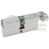 LCM70ENS CILINDRO EUROPEO 70 MM FUNCION SENCILA, NIQUEL SATINADO, LLAVE ESTANDAR, EN CAJA LOCK
