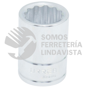 5520M DADO CUADRO DE 3/4", 12 PUNTAS, METRICO, 20 MM URREA