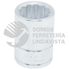 5524M DADO CUADRO DE 3/4", 12 PUNTAS, METRICO, 24 MM URREA