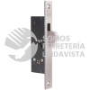 L2101NI CERROJO PARA EMBUTIR DE GANCHO, NIQUEL SATINADO, LLAVE TETRA, EN CAJA LOCK