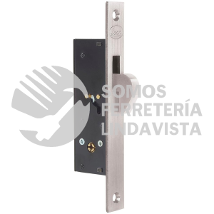 L2101NI CERROJO PARA EMBUTIR DE GANCHO, NIQUEL SATINADO, LLAVE TETRA, EN CAJA LOCK