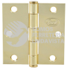 LBC40LB BISAGRA CUADRADA LATON BRILLANTE 4" X 4" LOCK