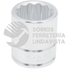 5529M DADO CUADRO DE 3/4", 12 PUNTAS, METRICO, 29 MM URREA