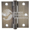 LBC35LA BISAGRA CUADRADA LATON ANTIGUO 3.5" X 3.5" LOCK