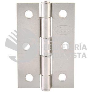 LBA20NI BISAGRA ALARGADA NIQUEL SATINADO 2" X 1.61" LOCK