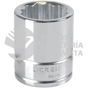 5534M DADO CUADRO DE 3/4", 12 PUNTAS, METRICO, 34 MM URREA