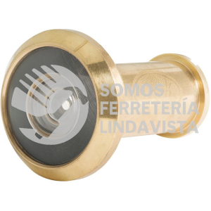 LM200LBB MIRILLA PARA PUERTA LATON BRILLANTE LOCK