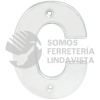 L70CC LETRA C BOLD 4" NIQUEL SATINADO LOCK
