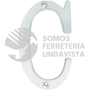 L701CCS LETRA C SLIM 4" NIQUEL SATINADO LOCK