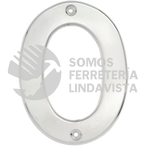L600C NUMERO 0 BOLD 4" NIQUEL SATINADO LOCK