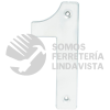 L601C NUMERO 1 BOLD 4" NIQUEL SATINADO LOCK