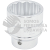 5544M DADO CUADRO DE 3/4", 12 PUNTAS, METRICO, 44 MM URREA