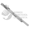 LP40 PICAPORTE SOLIDO, MECANISMO DE PALANCA, 40 CM LOCK